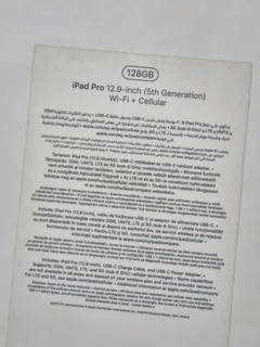 iPad Pro 12.9-Inch 5th Gen M1 128GB Cellular (CASH or SWAP)