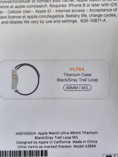 Apple Watch Ultra 1st Gen (CASH or SWOP)