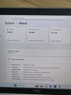 Dell Latitude 5420 | 11th Gen Core i5 | 16GB RAM | 256GB SSD