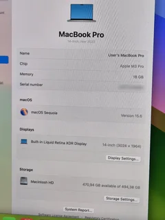 14-Inch MacBook Pro M3 Pro 18GB 512GB (CASH or SWAP)