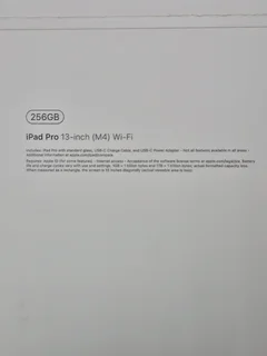 iPad Pro 13-Inch M4 Chip 256GB WiFi Silver (CASH or SWAP)