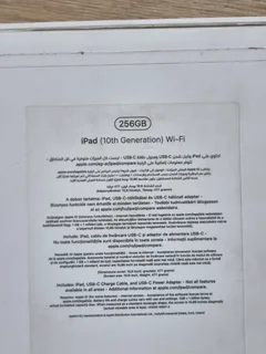 iPad 10th Gen 256GB WiFi Only (CASH or SWOP)