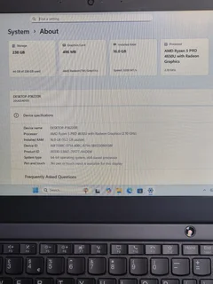 Lenovo ThinkPad X13 | AMD Ryzen Pro 5 | 16GB RAM | 256GB SSD