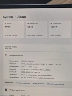 Huawei MateBook D14 | 11th Gen Core i5 | 8GB RAM | 512GB NVMe SSD