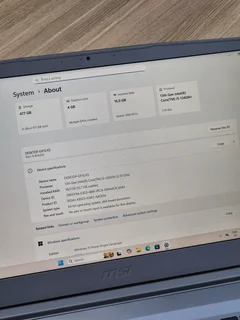 MSI Thin 15 Gaming Laptop | 13th Gen Core i5 | 4GB NVIDIA RTX 2050 | CASH or SWOP