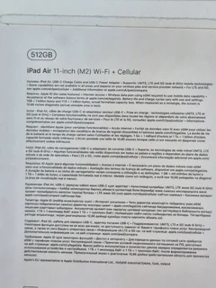 Brand New iPad Air 11-Inch M2 Chip 512GB WiFi and Cellular (CASH or TRADE-IN)