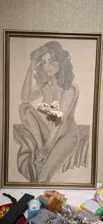 Drawing professional artistry piece