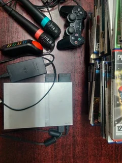 Playstation 2 with games