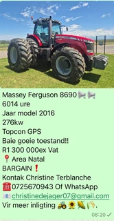 Massey Ferguson 8690 Trekker