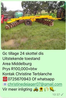 GC Tillage 24 Skottel dis