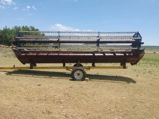 Case 1010 Tafel 22.5 Voet &#43; Kar&#43;Sonneblom Borman Toestel