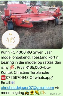 Kuhn 4000 RG Snyer.