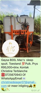 Gaysa 800L Sleep Spuit.