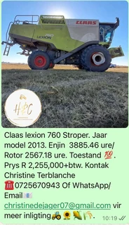 Claas Lexikon 760 Stroper.