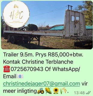 Trailer 9.5m