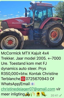 McCormick MTX Kajuit 4x4 Trekker
