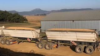 Hendrit 40 Cube Axles Wabler Air Suspension Trailer.