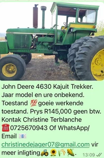 John Deere 4630 Trekker