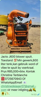 Jacto 600l Spuit