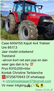 Case MXM155 Kajuit 4x4 Trekker