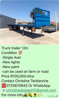 Truck Trailer 12m