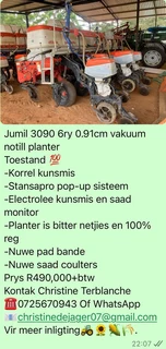 Jumil 3090 Planter 6 Ry 0.91