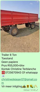 Trailer 8 Ton