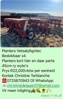 Planters Vetsak/Agritec