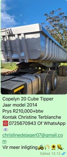 Copelyn 20 Cube Tipper