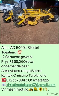 Atlas AO 5000l Skottel