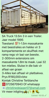 SA Truck Trailer13.5m