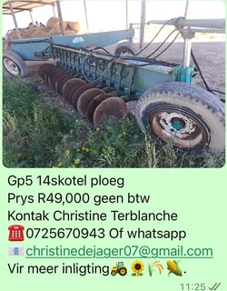 GP5 14 Skottel Ploeg