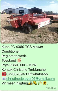 Kuhn FC 4060 TCS Mower