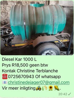 Diesel Kar 1000L