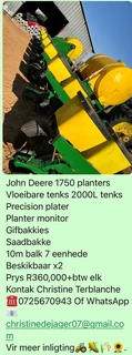 John Deere 1750 Planters