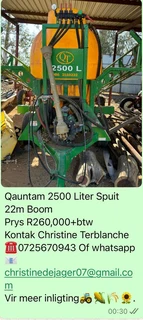 Qauntam 2500l Spuit