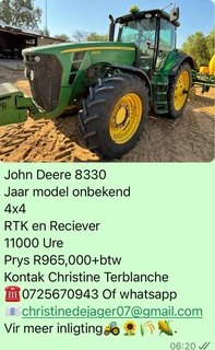 John Deere 8330