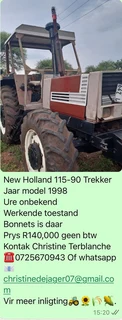 New Holland 115-90 Trekker