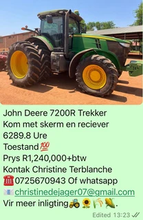 John Deere 7200R Trekker