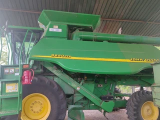 John Deere 9650 cts Stroper&#43;25 Voet Flex Tafel&#43;6 Ry Mielie Plukkerkop