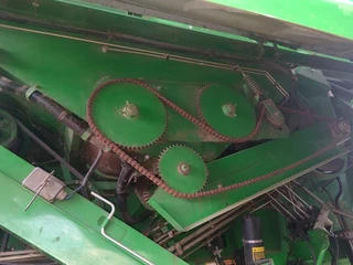 John Deere 9650 cts Stroper&#43;25 Voet Flex Tafel&#43;6 Ry Mielie Plukkerkop