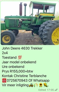 John Deere 4630 Trekker