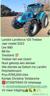Landini Landforce 125 Trekker
