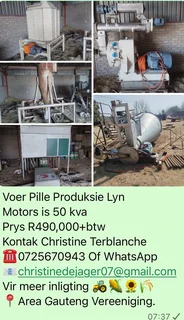 Voer Pille Produksie Lyn