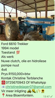 Ford 6610 Trekker