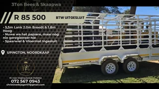 3 Ton Bees/Skaap Trailer