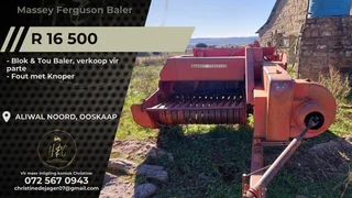 Massey Ferguson Baler (vir parte)