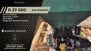 Strooier 8 Ry Planter