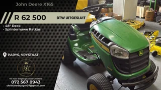 John Deere X165 Snyer