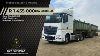 Mercedes 2645 Actros Lorrie